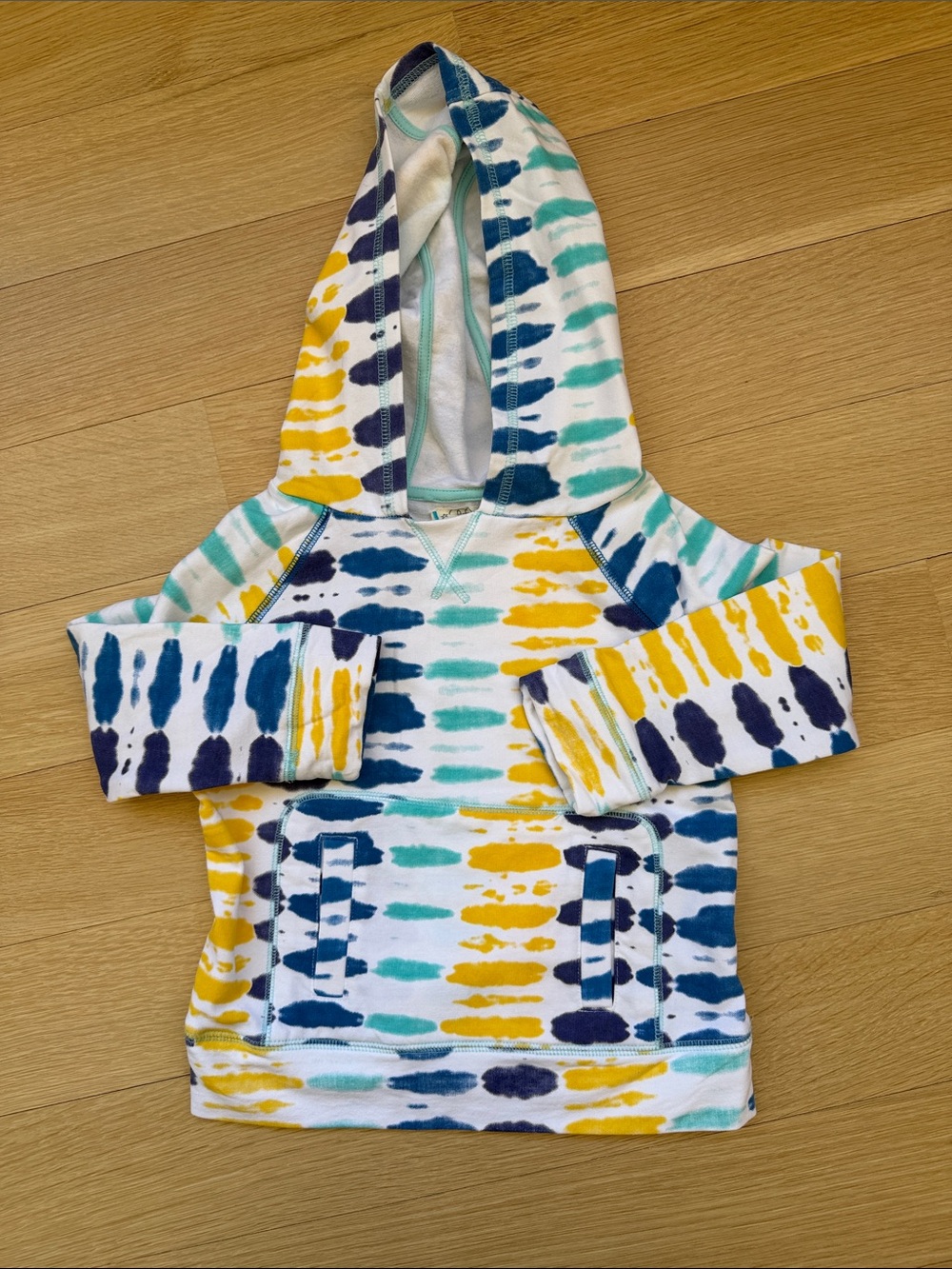 Egg by Susan Lazar Unisex Colorful Lightweight Hoodie Sweater Size 6Y